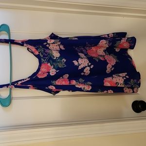 Torrid lace up back tank